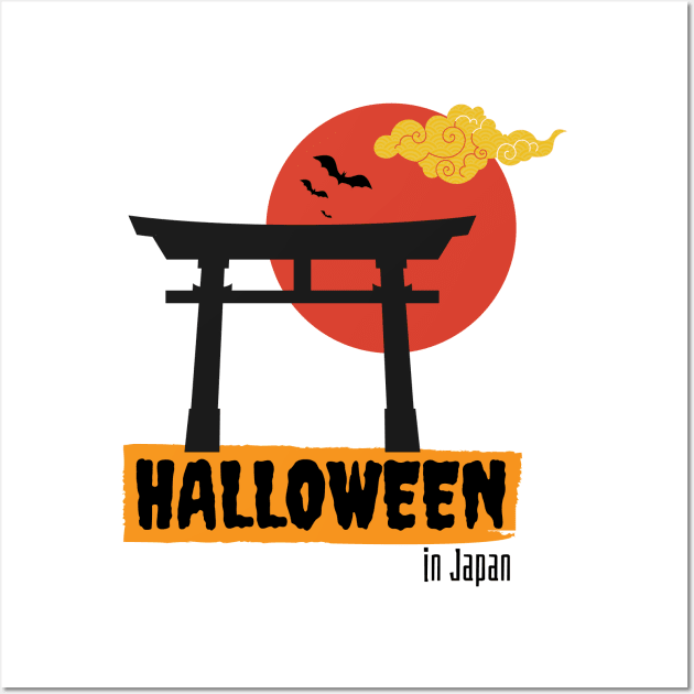 Halloween in Japan Wall Art by UnikRay